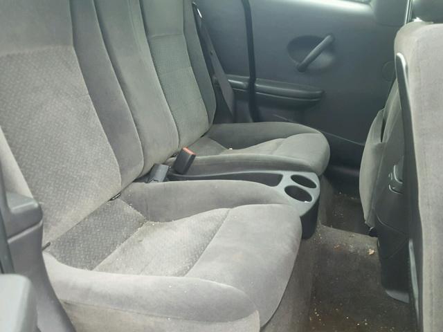 1G8AW15B17Z186540 - 2007 SATURN ION LEVEL BLACK photo 6