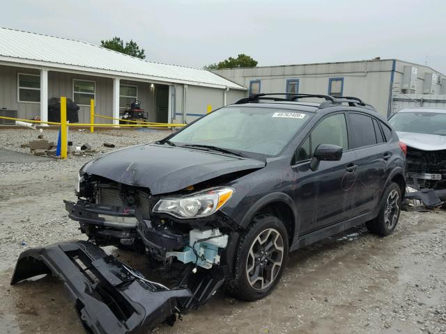 JF2GPABC6G9295359 - 2016 SUBARU CROSSTREK GRAY photo 2