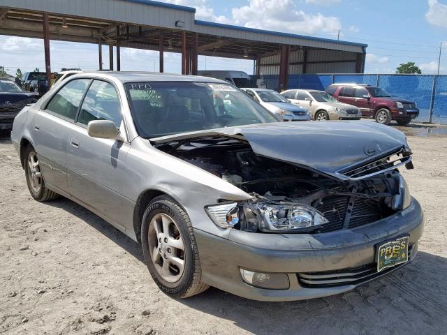 JT8BF28GXY5095412 - 2000 LEXUS ES 300 GRAY photo 1