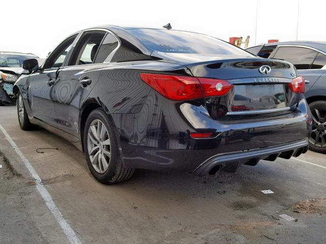 JN1BV7AP8FM357364 - 2015 INFINITI Q50 BASE BLACK photo 3