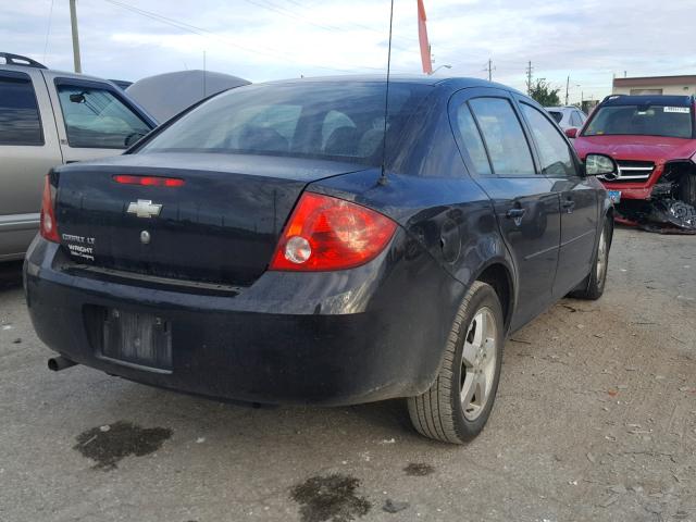 1G1AF5F53A7182913 - 2010 CHEVROLET COBALT 2LT BLACK photo 4