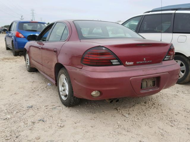 1G2NE52F75M137933 - 2005 PONTIAC GRAND AM S Bordo foto 3