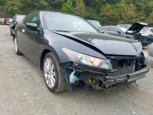 1HGCS22829A010589 - 2009 HONDA ACCORD EXL BLACK photo 1