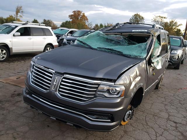5LMJJ2JT9FEJ08062 - 2015 LINCOLN NAVIGATOR Сұр фото 2