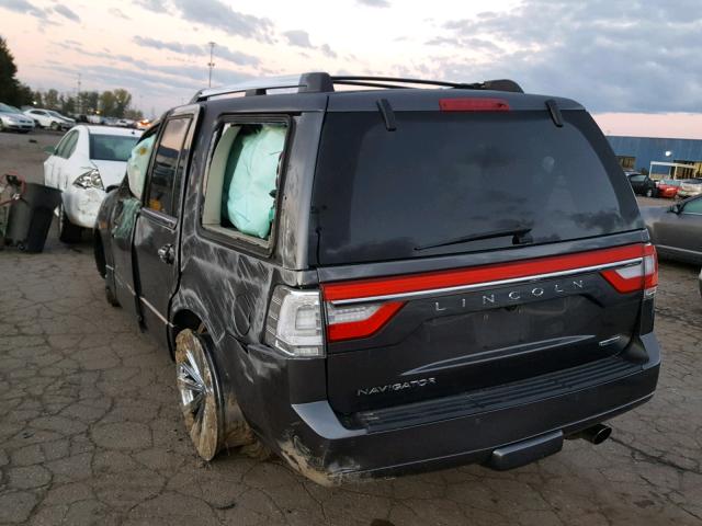 5LMJJ2JT9FEJ08062 - 2015 LINCOLN NAVIGATOR Сұр фото 3