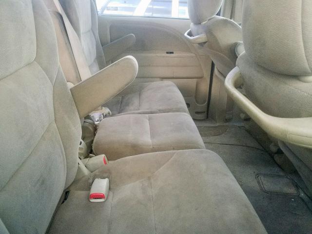 5FNRL38498B082220 - 2008 HONDA ODYSSEY EX BURGUNDY photo 6