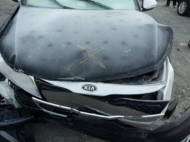 KNAGR4A67B5115017 - 2011 KIA OPTIMA SX BLACK photo 7