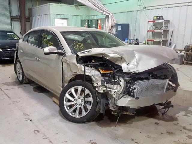 1G4GA5G30EF211286 - 2014 BUICK LACROSSE GOLD photo 1