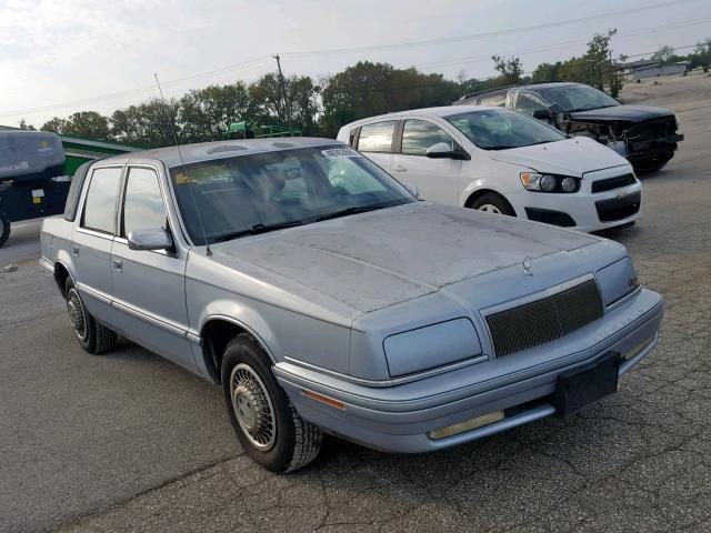 1C3XC66R2PD137916 - 1993 CHRYSLER NEW YORKER BLUE photo 1