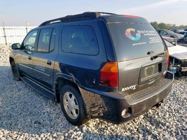 1GKET66M556186833 - 2005 GMC ENVOY DENA BLACK photo 3