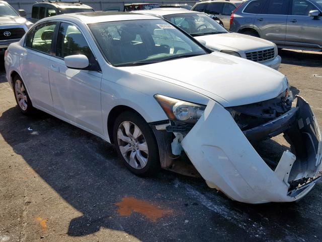 1HGCP2F82AA142641 - 2010 HONDA ACCORD EXL WHITE photo 1