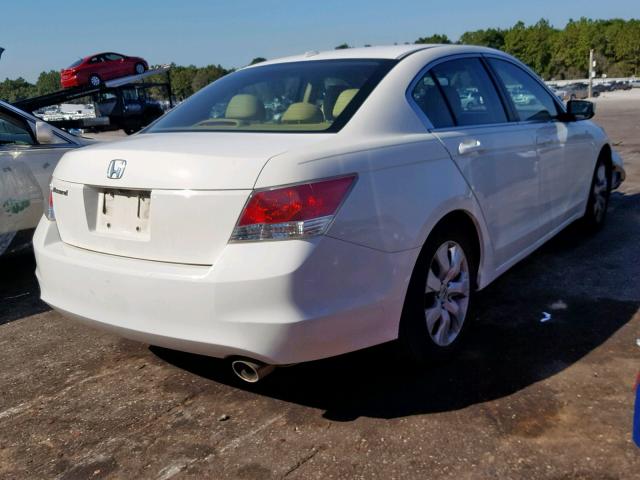 1HGCP2F82AA142641 - 2010 HONDA ACCORD EXL WHITE photo 4