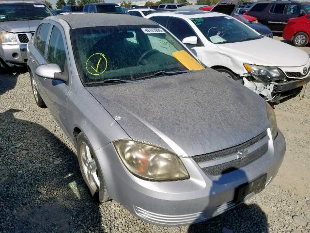 1G1AT58H897293775 - 2009 CHEVROLET COBALT LT SILVER photo 1