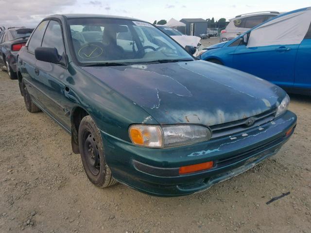 JF1GC2352RB540806 - 1994 SUBARU IMPREZA L GREEN photo 1