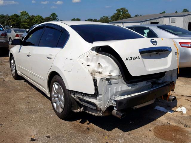 1N4AL2AP4CN463369 - 2012 NISSAN ALTIMA BAS WHITE photo 3