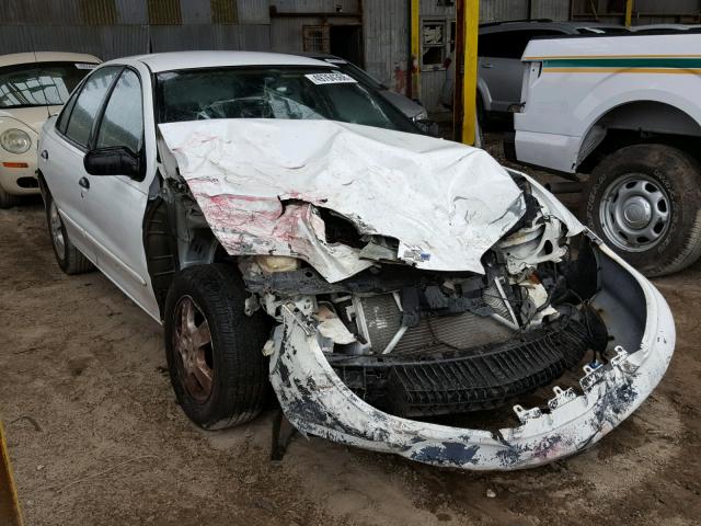 1G1JF524227127058 - 2002 CHEVROLET CAVALIER L WHITE photo 1