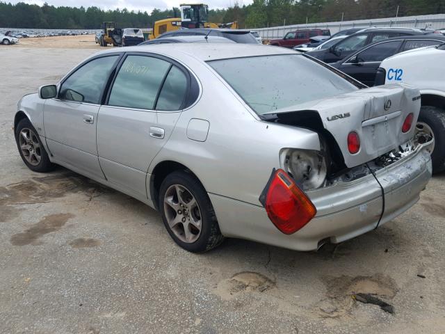 JT8BD69S820171861 - 2002 LEXUS GS 300 SILVER photo 3