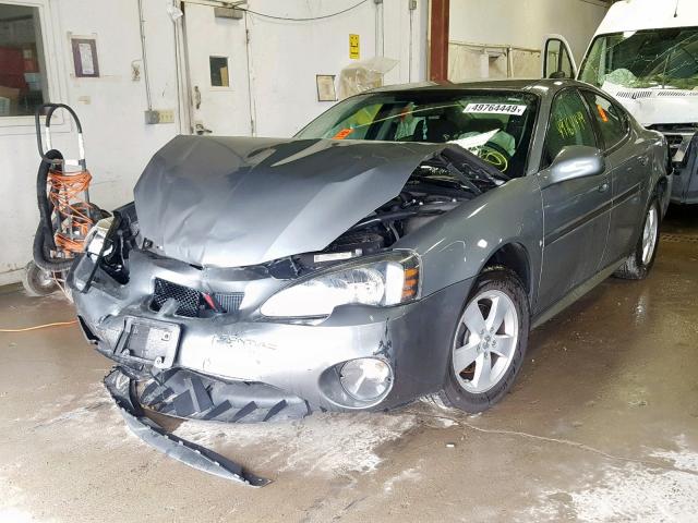 2G2WP552381141310 - 2008 PONTIAC GRAND PRIX GRAY photo 2