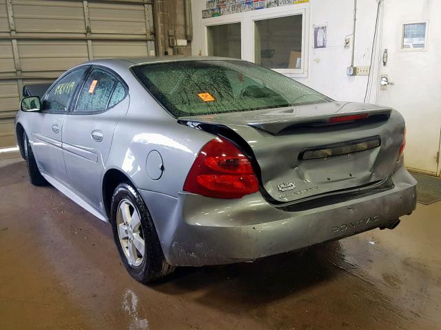 2G2WP552381141310 - 2008 PONTIAC GRAND PRIX GRAY photo 3