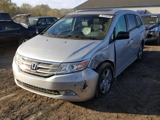 5FNRL5H94CB083551 - 2012 HONDA ODYSSEY TO SILVER photo 2