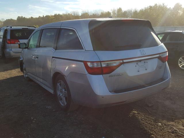 5FNRL5H94CB083551 - 2012 HONDA ODYSSEY TO SILVER photo 3