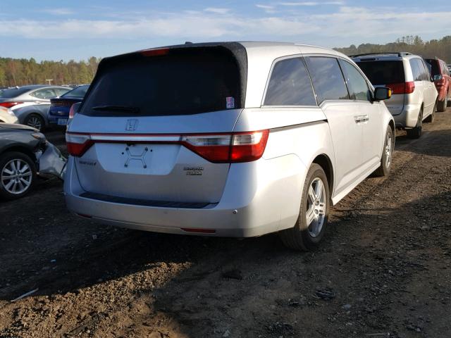 5FNRL5H94CB083551 - 2012 HONDA ODYSSEY TO SILVER photo 4