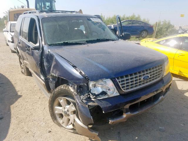 1FMZU74WX3ZB54519 - 2003 FORD EXPLORER E BLUE photo 1