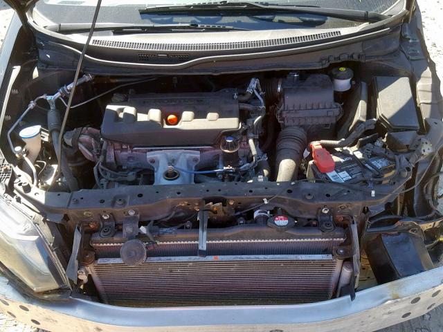 2HGFB2F9XCH542195 - 2012 HONDA CIVIC EXL 黑色 照片 7