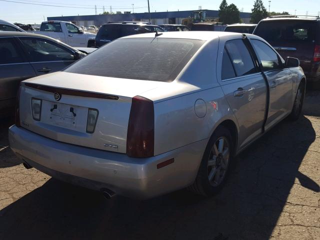 1G6DC67A850131150 - 2005 CADILLAC STS SILVER photo 4