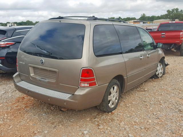 2MRDA20244BJ07114 - 2004 MERCURY MONTEREY GOLD photo 4