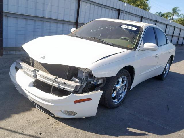 1G3GS64C414293413 - 2001 OLDSMOBILE AURORA 4.0 WHITE photo 2