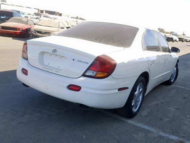 1G3GS64C414293413 - 2001 OLDSMOBILE AURORA 4.0 WHITE photo 4