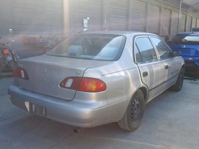 1NXBR12E3YZ369125 - 2000 TOYOTA COROLLA VE BEIGE photo 4