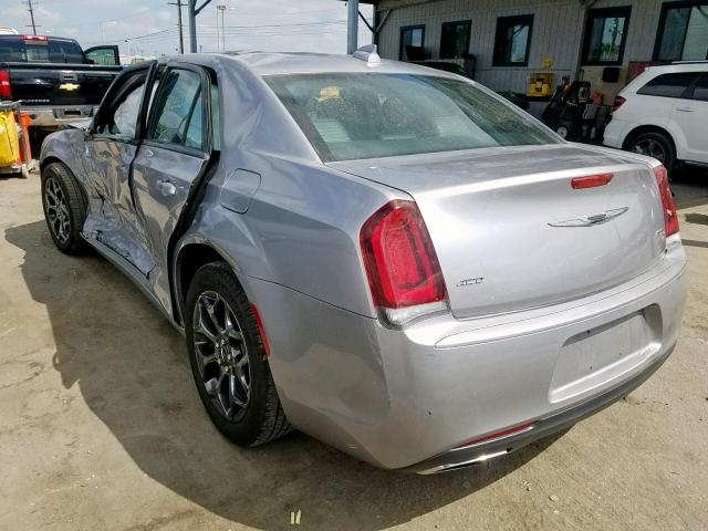 2C3CCAGG5JH250364 - 2018 CHRYSLER 300 S GRAY photo 3