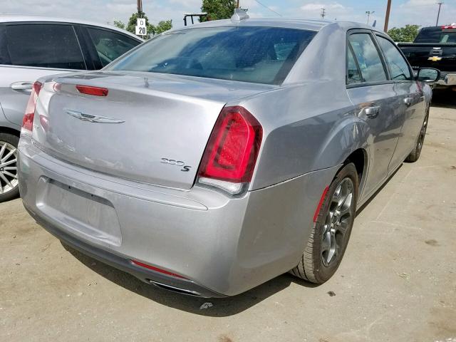 2C3CCAGG5JH250364 - 2018 CHRYSLER 300 S GRAY photo 4