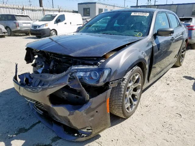 2C3CCABGXJH243529 - 2018 CHRYSLER 300 S GRAY photo 2