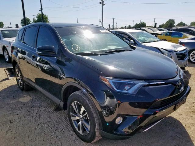 2T3WFREV2JW412421 - 2018 TOYOTA RAV4 ADVEN BLACK photo 1