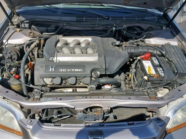 1HGCG1656YA056470 - 2000 HONDA ACCORD EX GRAY photo 7