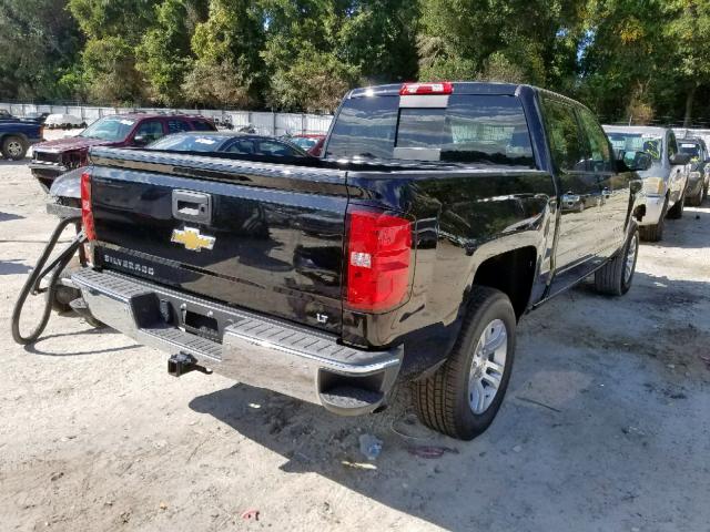 3GCPCREC0JG604724 - 2018 CHEVROLET SILVERADO BLACK photo 4