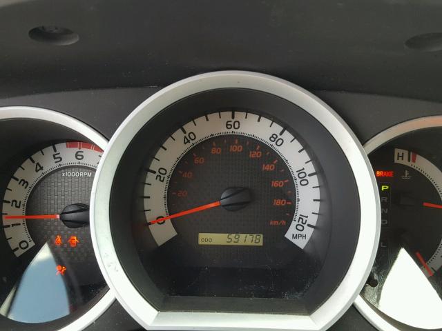 5TFJU4GN5FX089517 - 2015 TOYOTA TACOMA DOU GRAY photo 8