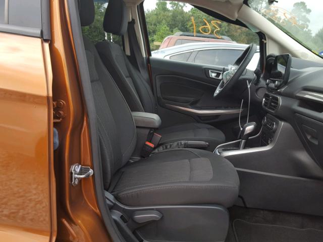 MAJ3P1TE5JC193645 - 2018 FORD ECOSPORT S BROWN photo 5