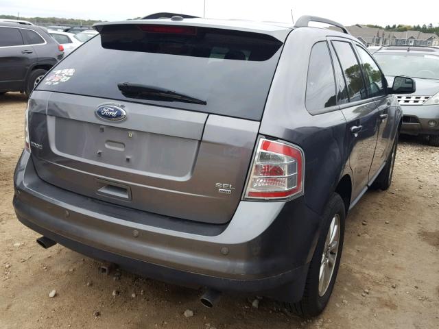 2FMDK4JC0ABA95425 - 2010 FORD EDGE SEL CHARCOAL photo 4