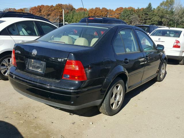 3VWSE69M02M056956 - 2002 VOLKSWAGEN JETTA GLS BLACK photo 4