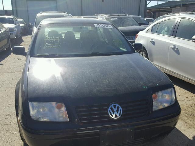 3VWSE69M02M056956 - 2002 VOLKSWAGEN JETTA GLS BLACK photo 9