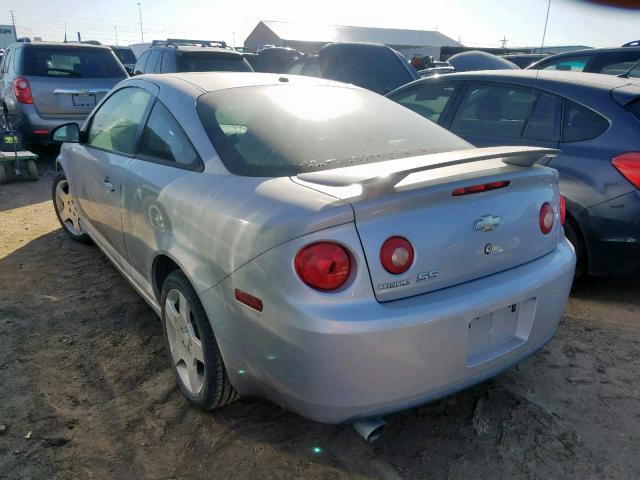 1G1AM15B967860397 - 2006 CHEVROLET COBALT SS SILVER photo 3