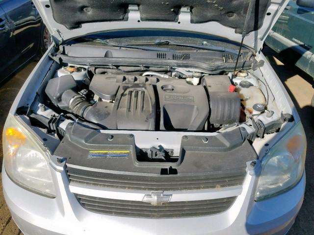 1G1AM15B967860397 - 2006 CHEVROLET COBALT SS SILVER photo 7