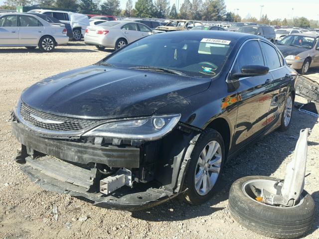 1C3CCCAB1GN168950 - 2016 CHRYSLER 200 LIMITE BLACK photo 2