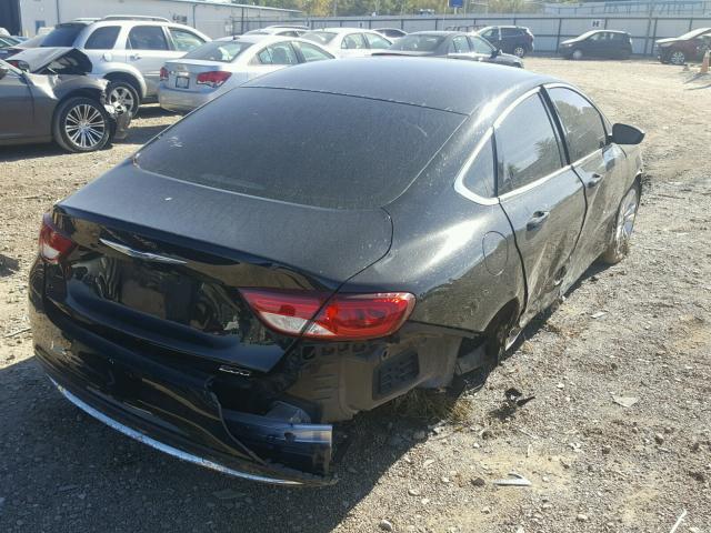 1C3CCCAB1GN168950 - 2016 CHRYSLER 200 LIMITE BLACK photo 4