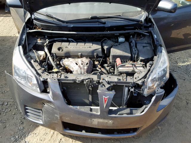 5Y2SP67049Z414159 - 2009 PONTIAC VIBE GRAY photo 7