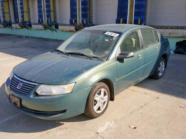 1G8AJ55F46Z126825 - 2006 SATURN ION GREEN photo 2